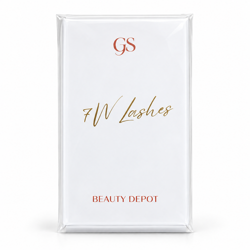7W Lashes — fotografía de catálogo GS Beauty Depot