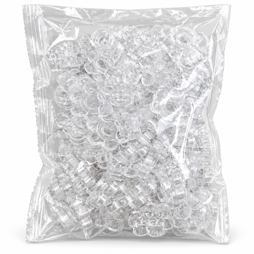 Adhesive Cups Clear — cups transparentes para adhesivo